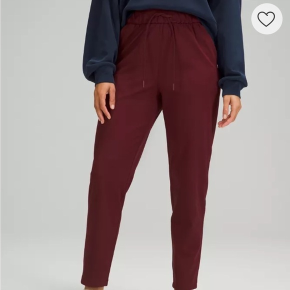 - Lululemon Keep Moving High Rise Full Length Pants Sz 8 - Picture 3 of 11